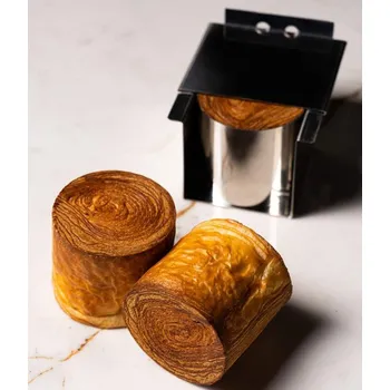 Forma na pečení Forma na croissanty nerez Cilindro, válec Ø 65×60 mm