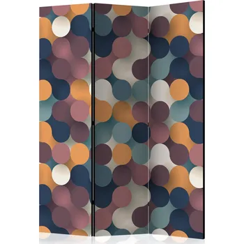 Paraván Paraván - barevné částice Velikost: 135x172 cm, Provedení: Jednostranný