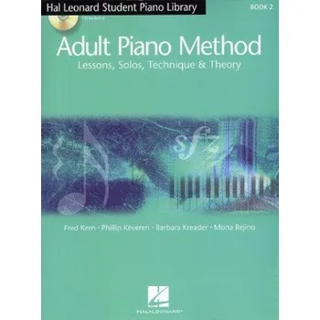 Hal Leonard Adult Piano Method: Lessons, Solos, Technique & Theory Book 2 (noty na sólo klavír) (+audio)