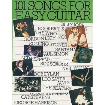 101 Songs For Easy Guitar Book 4 (noty, melodická linka, texty & akordy)