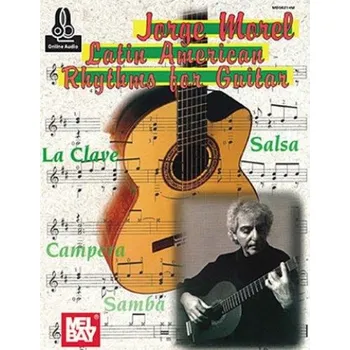 Jorge Morel: Latin American Rhythms For Guitar (noty na kytaru) (+audio)