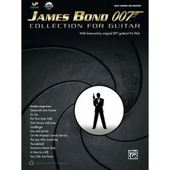 James Bond 007 Collection (noty, tabulatury na snadnou kytaru) (+DVD)