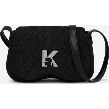 Kabelka CROSSBODY KARL LAGERFELD JEANS KLJ SUNGLASS CROSSBODY BLACK DENIM