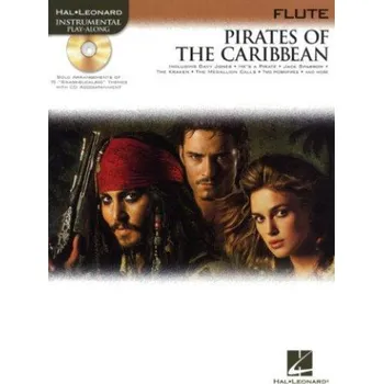 Klaus Badelt: Pirates Of The Caribbean (noty na příčnou flétnu) (+audio)