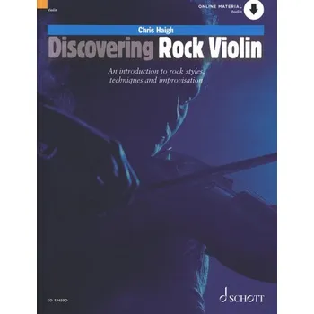 Chris Haigh: Discovering Rock Violin (noty na housle)(+audio)