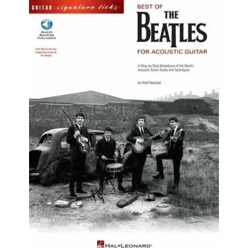 Best of The Beatles for Acoustic Guitar (noty, tabulatury na kytaru) (+audio)