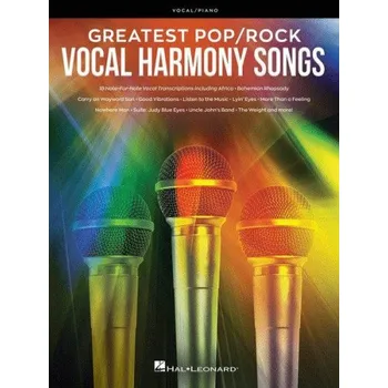 Greatest Pop/Rock Vocal Harmony Songs (noty na klavír, zpěv, akordy)