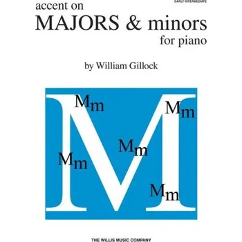 William Gillock: Accent On Majors & Minors (noty na klavír)