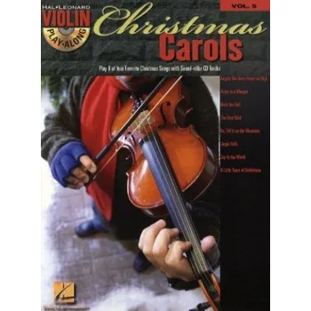 Violin Play-Along 5: Christmas Carols (noty, housle) (+audio)