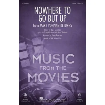 Nowhere to Go but Up from Mary Poppins Returns (noty na sborový zpěv, SATB) - SADA 5 ks