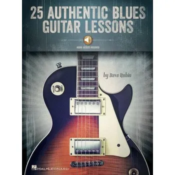 25 Authentic Blues Guitar Lessons (noty, tabulatury na kytaru) (+audio)