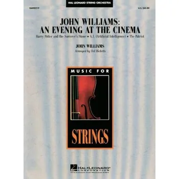 John Williams: An Evening at the Cinema (noty pro smyčcový orchestr, party, partitura)