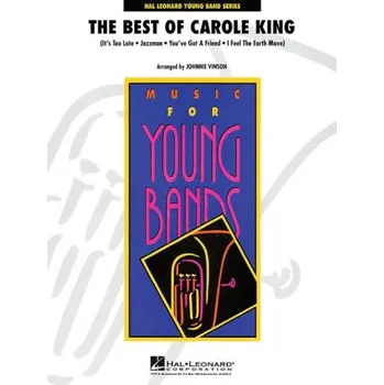 Best of Carole King (noty pro školní orchestr, party, partitura)