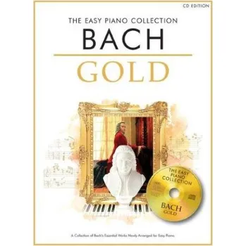 The Easy Piano Collection: Bach Gold (noty, sólo klavír) (+audio)