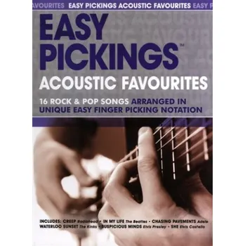 Easy Pickings: Acoustic Favourites (akordy, tabulatury, kytara)