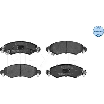 Brzdový systém Sada brzdových destiček, kotoučová brzda MEYLE 025 232 5316/W