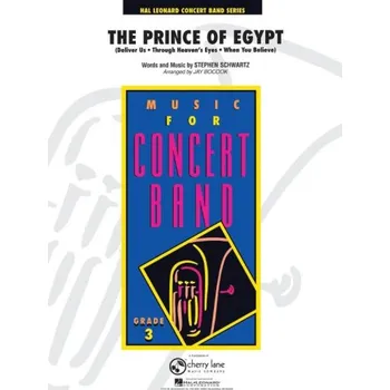 The Prince of Egypt / Princ egyptský (noty pro školní orchestr, party, partitura)