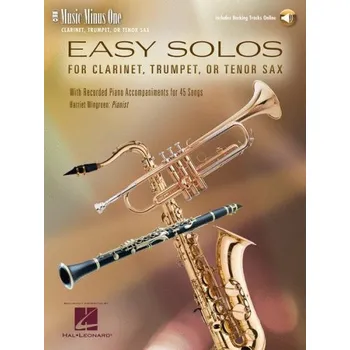 Easy Clarinet Solos 1 - Student Level (noty na klarinet) (+audio)