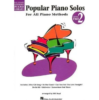 Hal Leonard Student Piano Library: Popular Piano Solos Level 2 (noty na sólo klavír)
