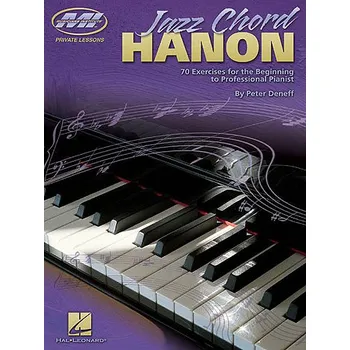 Peter Deneff: Jazz Chord Hanon (noty na sólo klavír)