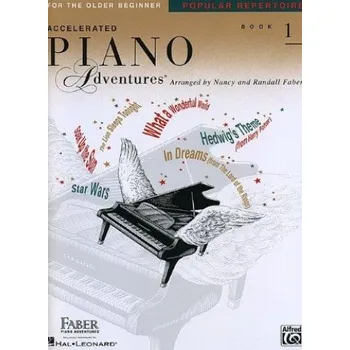 Accelerated Piano Adventures for the Older Beginner: Book 1 - Popular Repertoire (noty na sólo klavír)