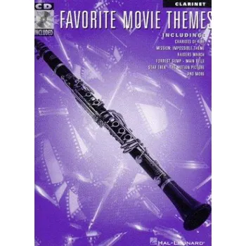 Favorite Movie Themes for Clarinet (noty, klarinet)