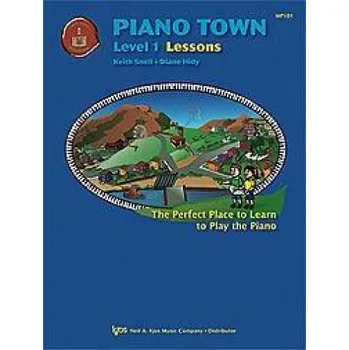 Piano Town: Level 1 Lessons (noty na sólo klavír)