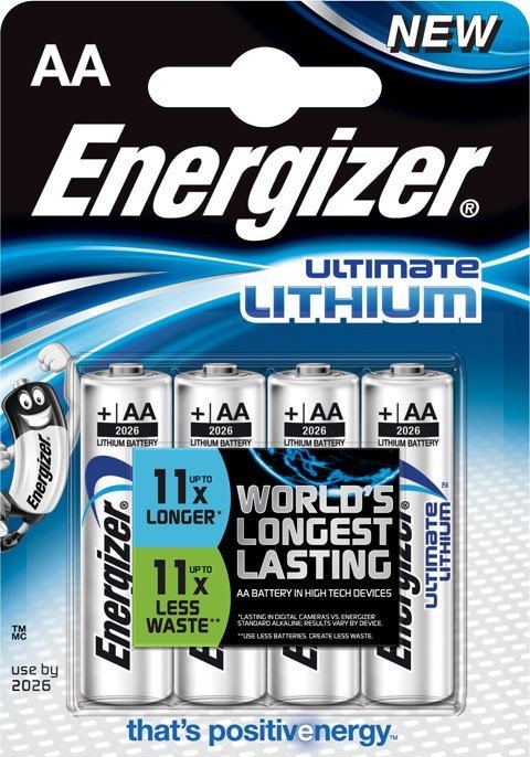 Baterie Energizer Ultimate AA 4ks