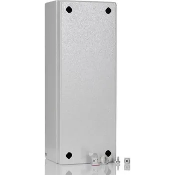 Elektroinstalační krabice Nástěnná krabice, řada: KX IP66 Ocelový plech RAL7035 120 x 400 x 150mm RAL 7035