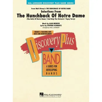 Selections from The Hunchback of Notre Dame (snadné noty pro koncertní orchestr, party, partitura)