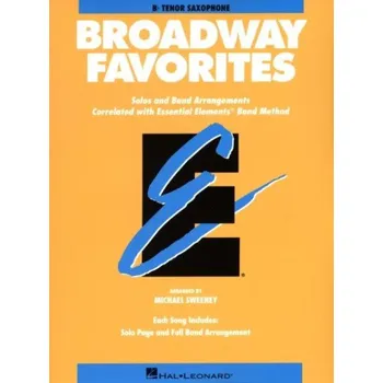 Essential Elements Broadway Favorites (noty na tenorsaxofon)