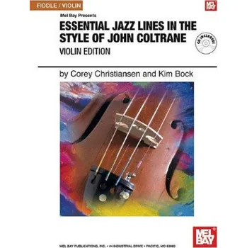 Essential Jazz Lines in the Style of John Coltrane, Violin Edition (noty na housle) (+audio)