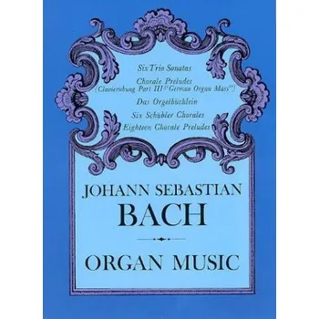J.S. Bach: Organ Music (noty na varhany)