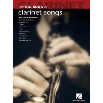 Big Book Of Clarinet Songs (noty na klarinet)