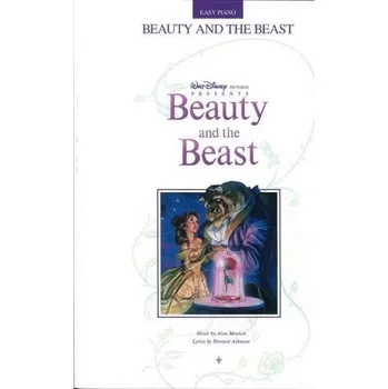 Beauty And The Beast / Kráska a zvíře (noty na snadný klavír)
