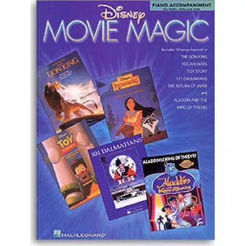 Disney Movie Magic (noty, klavirní doprovody pro housle, violu, cello)