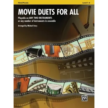 Movie Duets for All (noty na příčnou flétnu, pikolu)