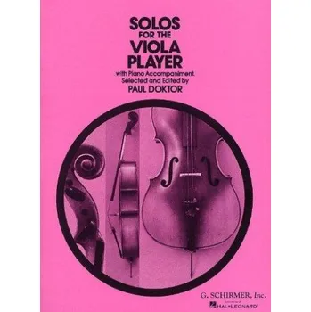 Solos For The Viola Player (noty na violu, klavír)