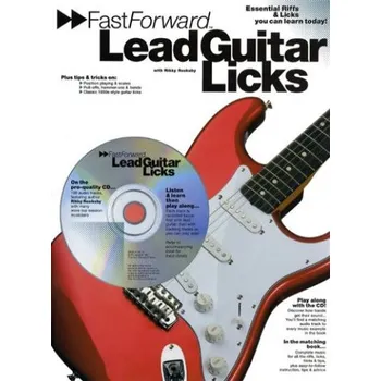 Fast Forward: Lead Guitar Licks (noty, tabulatury, kytara) (+audio)