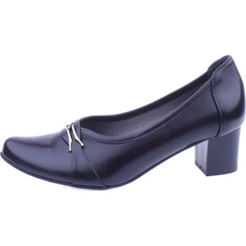 Dámské lodičky OBUV JANA ČR Boty JANA 3447/4510 černé dámské kožené lodičky Velikost: 41