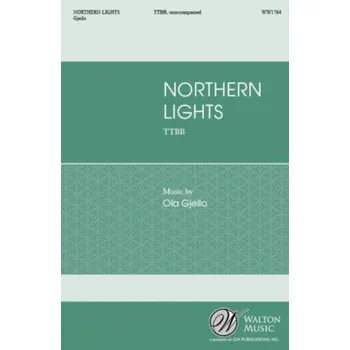 Ola Gjeilo: Northern Lights - TTBB (noty na sborový zpěv) - SADA 5 ks