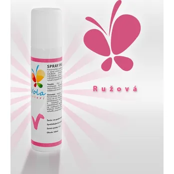 Potravinářské barvivo Barva ve spreji pastelová na čokoládu, růžová 100 ml/sprej (64g)