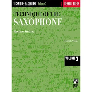 Technique of the Saxophone: Rhythm Studies Vol. 3 (noty na saxofon)