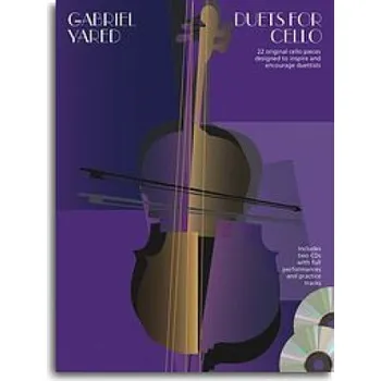 Gabriel Yared: Duets for Cello (noty na violoncello, duet) (+audio)