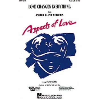 Andrew Lloyd Webber: Love Changes Everything (Aspects Of Love) - SAB/Piano (noty pro sborový zpěv, klavír) - SADA 5 ks