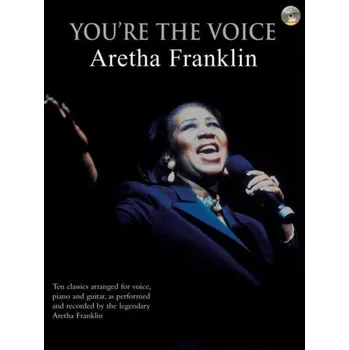 You're The Voice Aretha Franklin (noty na klavír, zpěv, akordy) (+audio)