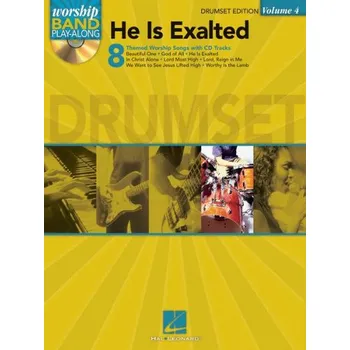 Worship Band Play-Along 4: He Is Exalted (noty na bicí)(+audio)