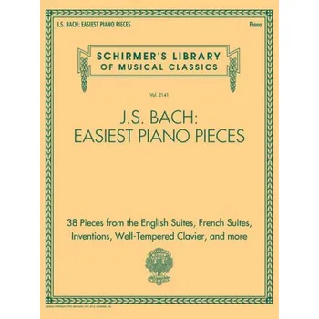 J.S. Bach: Easiest Piano Pieces (noty na klavír)