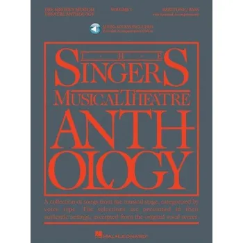 Singer's Musical Theatre Anthology 1 (noty na klavír, zpěv baryton) (+audio)