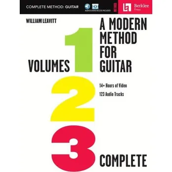 A Modern Method for Guitar - Complete Volumes 1,2 & 3 (noty na kytaru) (+audio & video)